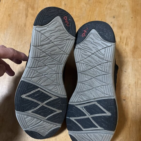 Ryka Adel 2 Women's Athletic Sneakers Sz 8.5M Quilted Slip On Booties Black - Picture 8 of 11